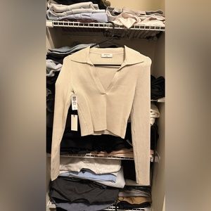 🌟 BEAND NEW 🌟 Aritzia Babaton Excerpt Sculpt Knit Top